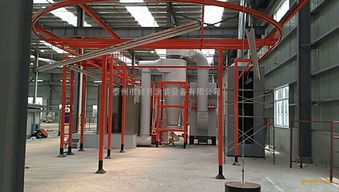 環保型粉末噴塑設備 新月涂裝高清圖集與廠家直銷的綠色發展